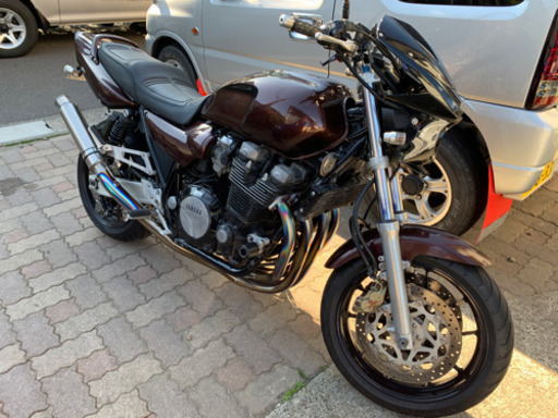 売約済みXJR1200 車検２年弱チタンフルエキ　ナイトロレーシングサイレンサー　ゲイルスピードホイール　タイヤバリ山　調子良好