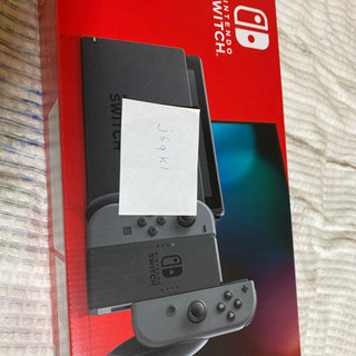 ニンテンドースイッチ　新型　グレー　Switch