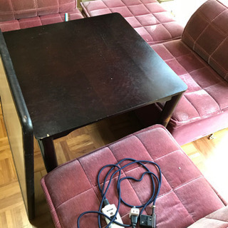 コタツ　テーブル　椅子セット