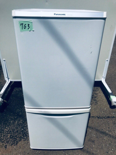 763番  Panasonic✨ノンフロン冷凍冷蔵庫✨NR-B145W-W‼️
