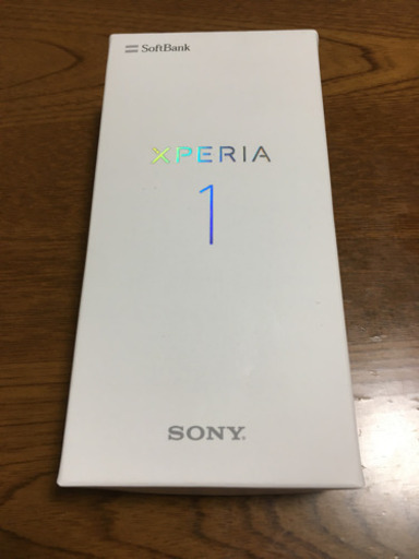 【値下げ】Xperia 1  White　SIMフリー　美品