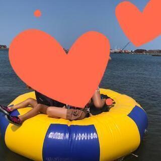 値下げしました！トーイングチューブ、ジェットスキー！(^ー^)水上トランポリン、滑り台