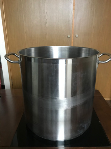 ステンレス寸胴鍋　直径35cm×深さ35cm