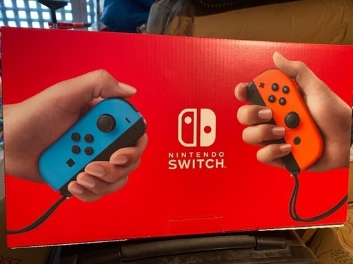 新型Nintendo Switch スイッチ ネオンブルー/レッド　新品未開封メーカー保証一年付き