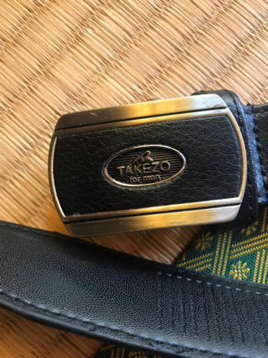 メンズ ビジネス ベルトtakezo For Men なおや 宿河原の小物 ベルト の中古 古着あげます 譲ります ジモティーで不用品の処分