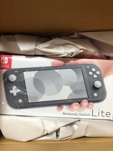 無料配達 任天堂Switch グレー色 lite ポータブルゲーム ...