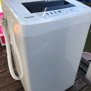 【中古・美品】Hisense 4.5Kg全自動洗濯機