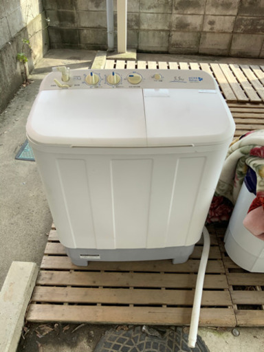 2槽式洗濯機　2019年　HERB Relax   5.5キロ　中古
