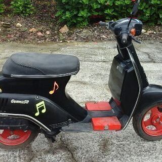 スズキ ジェンマ 50 旧車スクーター 不動 ‼ マニア必見