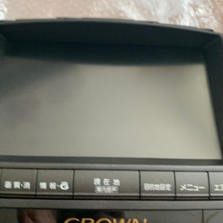 18クラウン アスリート後期マルチモニター 純正ナビ