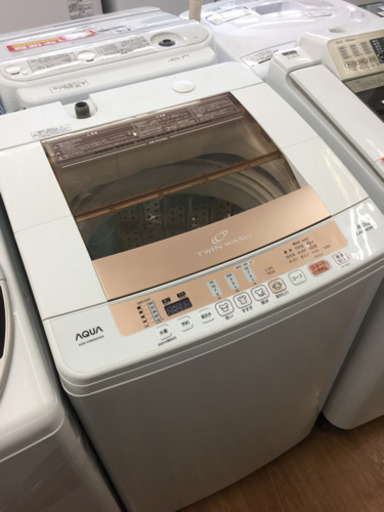 安心の12ヶ月保証付！！【AQUA（アクア）】全自動洗濯機売ります！