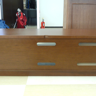 札幌市/清田区 札幌発 状態良好!!カンディハウス/CONDE HOUSE amエスポワTVボードユニット ウォルナット テレビ台 AVボード 2段 受注生産モデル 旭川家具