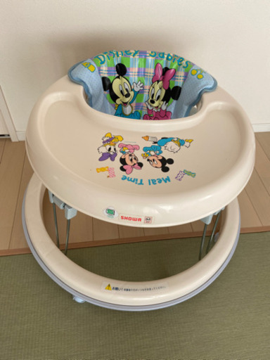 ディズニーショウワベビーウォーカー歩行器 Kaaaaan 鶴瀬のベビー用品 歩行器 の中古あげます 譲ります ジモティーで不用品の処分