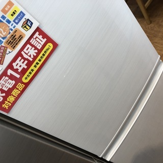 １年保証付き！2ドア冷蔵庫　SHRAP 2019年　137L SJ-D14E-W