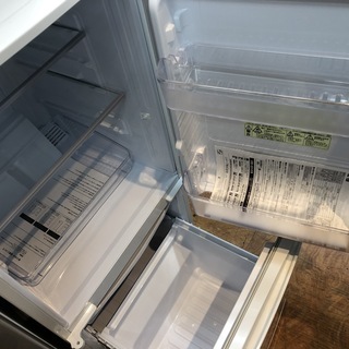 １年保証付き！2ドア冷蔵庫　SHRAP 2019年　137L SJ-D14E-W