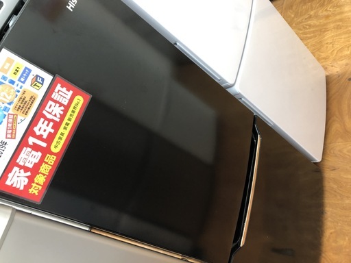 1年保証付き！2ドア冷蔵庫　Hisense 2019年 150L　HR-D15CB