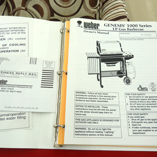 札幌市/清田区 ★海外モデル★weber/ウェーバー バーベキューグリル GENESIS 1000 Series LPガス ジェネシス アウトドア 動作未確認