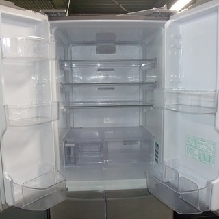 R1299) シャープ 6ドア SJ-F462D-S 455L 2018年製! 冷蔵庫 店頭取引大歓迎♪