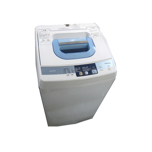 札幌 5.0kg 2012年製 洗濯機 日立 スリム W-5MR ホワイト 白 HITACHI 5kg 5キロ 本郷通店