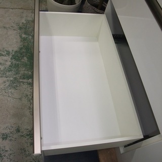 R1321) 創愛ファニチュア キッチンボード ソフィ 120KB WH 食器棚 店頭取引大歓迎♪