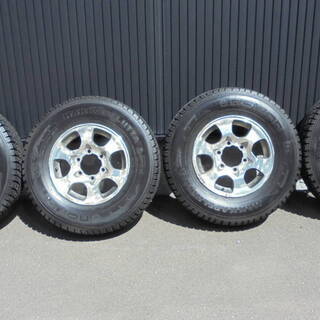 希少品□215/80R15 6H 6穴 カップ ピン スパイク