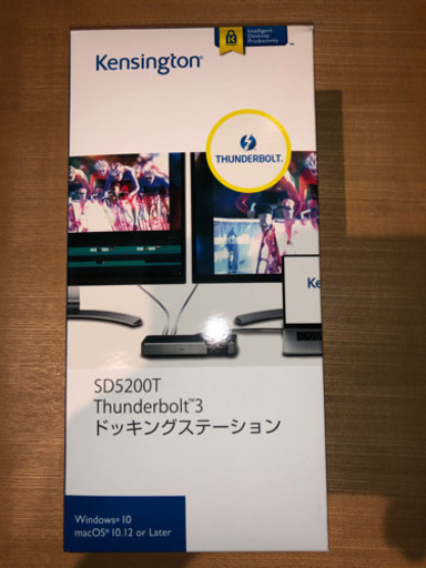 KENSINGTON SD5200T  Windows Mac Thunderbolt 3 ドッキングステーション