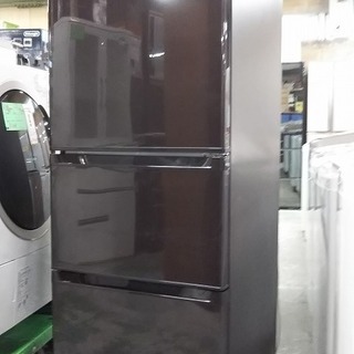 R1346) 東芝 GR-G34SY-T 3ドア 自動製氷 340L 2014年製! 冷蔵庫 店頭取引