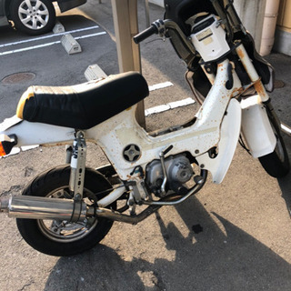 バイク　50cc 角目シャリー  実働　ボロいです