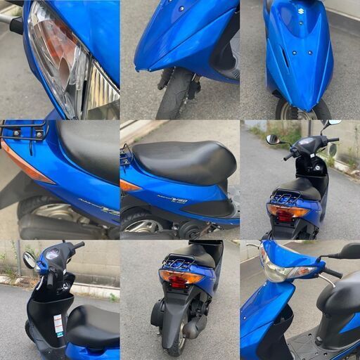 ☆完全予約制☆♪スズキ アドレスV50♪新品部品多数♪配達可♪