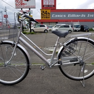 【恵庭】自転車　パンクしない！　3段切り替え付き　2019年製　CF4L71672　26インチ　PayPayOK!