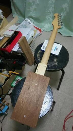 R.M.kalimba/craft＆junkオリジナルハンドメイドCigarBoXGuitar/#0018