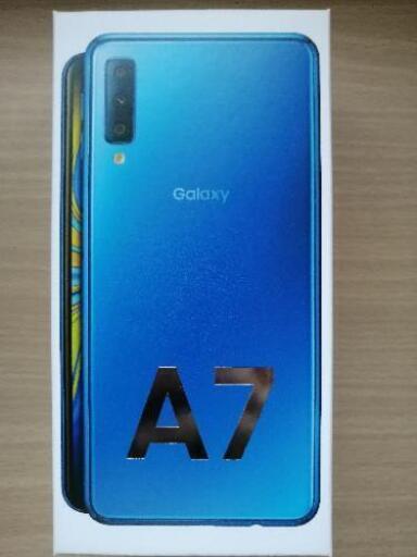 新品未開封Galaxy A7 ブルー 64 GB SIMフリー