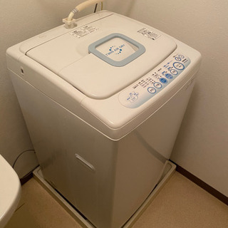 【急募】6/22まで！TOSHIBA洗濯機　差し上げます