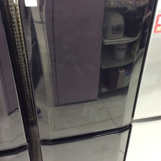 1年間動作保証付 2ドア冷蔵庫 MITSUBISHI MR-P15A-B 2017年製【トレファク