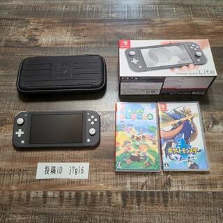 超美品　任天堂 Switch Lite + あつまれどうぶつの森...