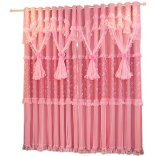 お嬢様カーテン　夢カーテン　完全遮光カーテン　レースカーテン　超可愛いカーテン