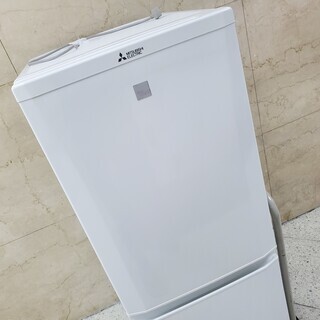 三菱 2017年製 146L 冷蔵庫 MR-P15EA-KW 【モノ市場知立店】151