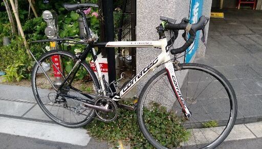 ロードバイク Corratec corones, carbon fork