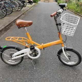 (お譲り先確定) 折り畳み式自転車