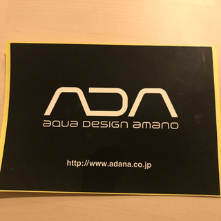 アクアリウムメーカー　ADA ステッカー