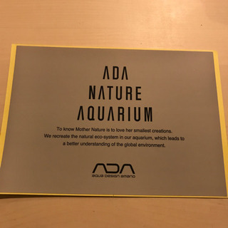 アクアリウムメーカー　ADA ステッカーその2