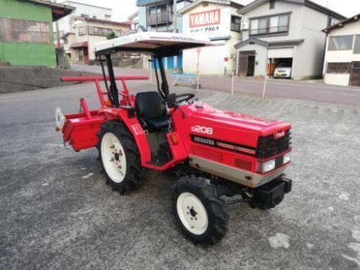 シバウラD208トラクター20馬力