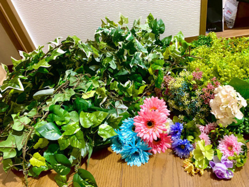 ツタ系 造花 蔦 つた アイビー インテリア 装飾 ゆうり 練馬高野台のインテリア雑貨 小物 その他 の中古あげます 譲ります ジモティーで不用品の処分