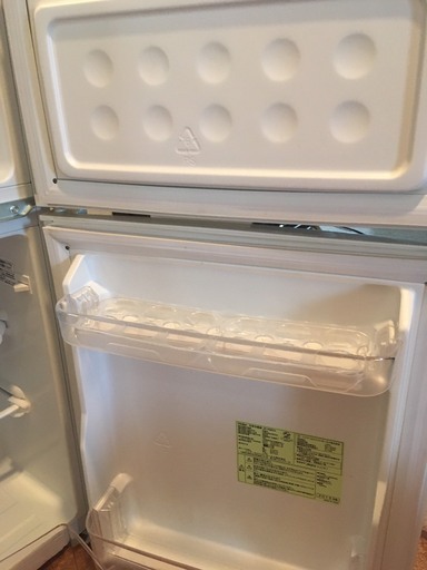 ハイアール86L 2ドア冷凍冷蔵庫JR-N85A(W) 　取りに来てくれる方限定でお譲りいたします。