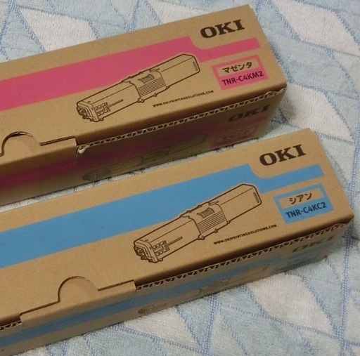 新品 OKI トナーカートリッジ (青・シアン）お徳用サイズ大