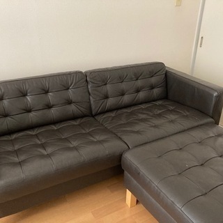 IKEA ソファ ＋ オットマン　大型サイズ②
