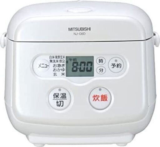 A475　三菱マイコン　炊飯器　3.5合炊き　NJ-G6D-W　未使用品
