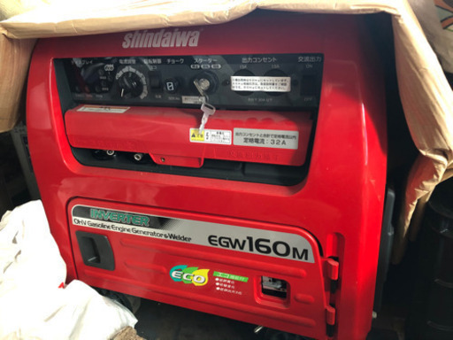 新ダイワ 溶接機 egw 160m やまびこ ウエルダー