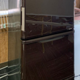 シャープ 冷凍冷蔵庫 SJ-PW35B-T 350L 3ドア どっちもドア プラズマ