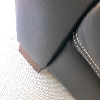 月末まで！カリモク　2人掛けソファ　日本製　ブラック